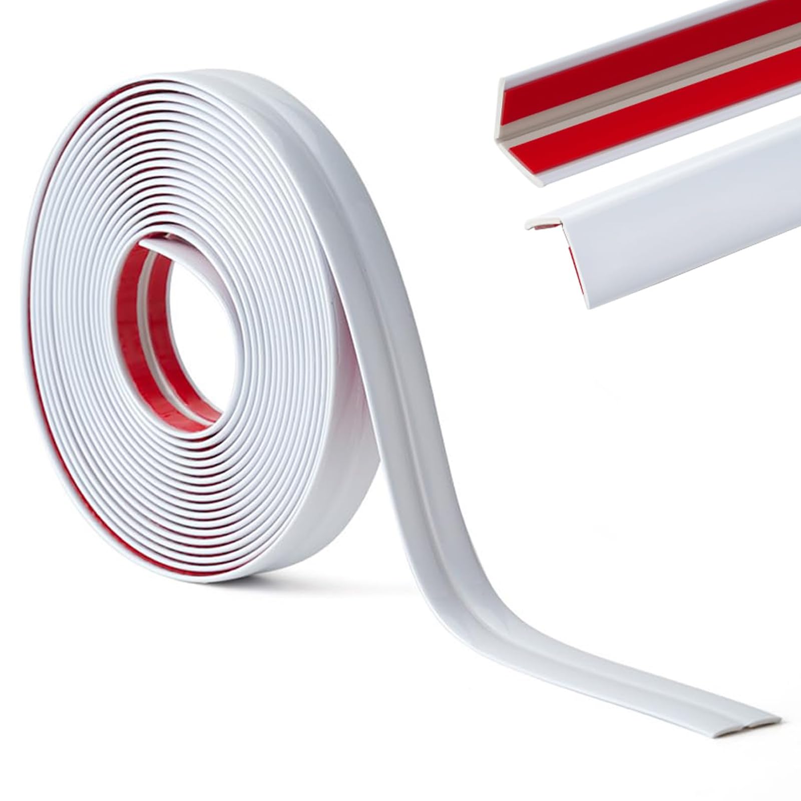 Asheyya 6m/10FT Wall Corner Trim Protectors, Corner Tile Edging for Walls Inside Outside