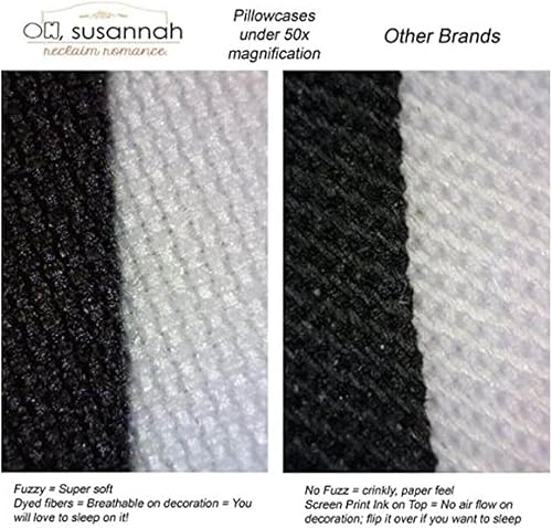 Miniatura 6 de Oh, Susannah Abraza esta Almohada Hasta Que Puedas Abrazarme Relación a Distancia Regalo (King 20x30, Funda de almohada española)