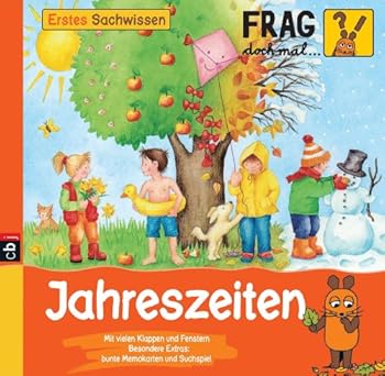Hardcover Frag doch mal ... die Maus! Erstes Sachwissen - Jahreszeiten [German] Book