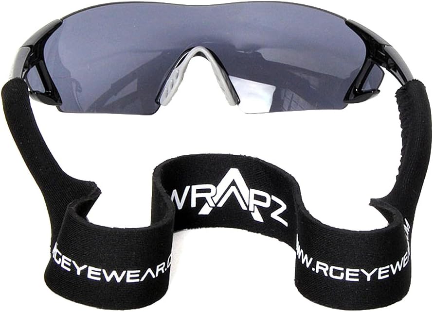 WrApzBlack Neoprene Floating Glasses Retaining Strap