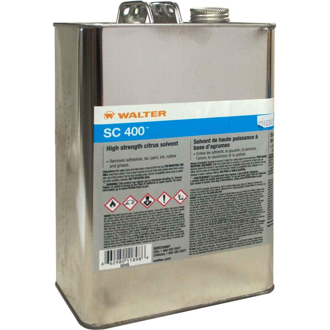 Bio-Circle 53G513 SC400 Spray – 3.78L Cleaner - Heavy-Duty Degreaser, Quick Drying Formula. Cleaners & Degreasers