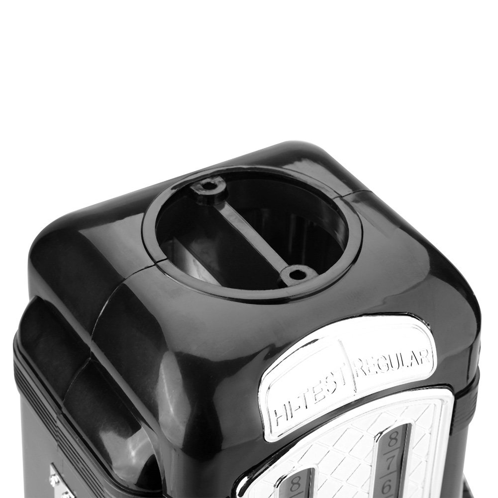 Distributore di birra 1000 CC, pompa a doppia pistola per erogatore di alcol adatto per birra, alcool, acqua, succo di frutta, vino, acqua gassata(Nero)