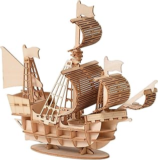 Puzzles 3D Wooden Models Model Ship Hobby Gifts for Adults Home Decor