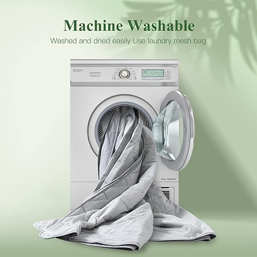 Miniatura 8 de LUXEAR Manta refrescante – Manta fría tamaño Queen con fibra de enfriamiento Arc-Chill Q-Max >0.5 que absorbe el calor para mantener a adultos,