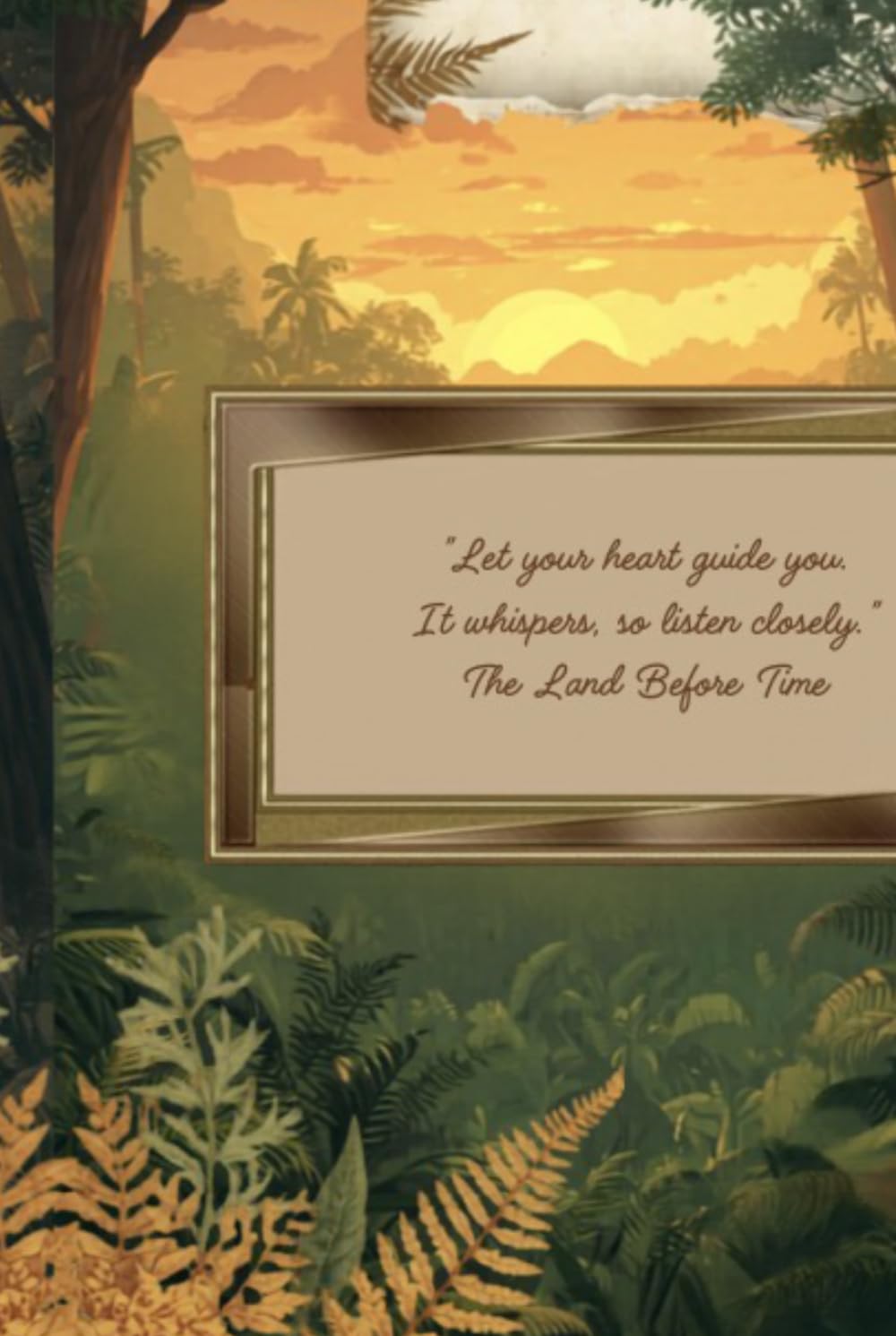 Journal: Land before time