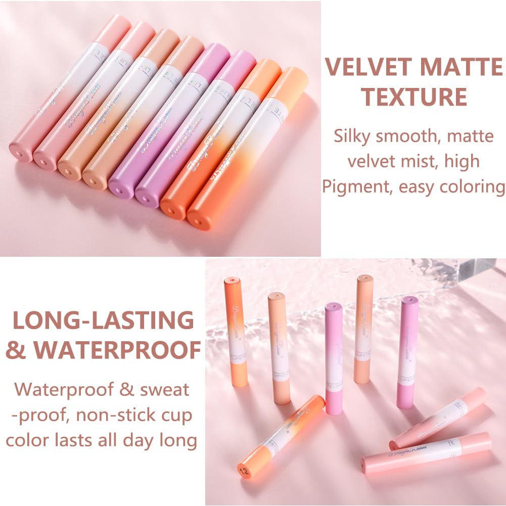 Amazon.com : Matte Cigarette Lipstick, 4 Colors Tube Cigarette Lipstick  Cigarettes Velvet Air Moisture Lip Stain Set, Long Lasting labiales Matte  Velvet Cigarette Lipstick for Women Girls Lip Makeup : Beauty &