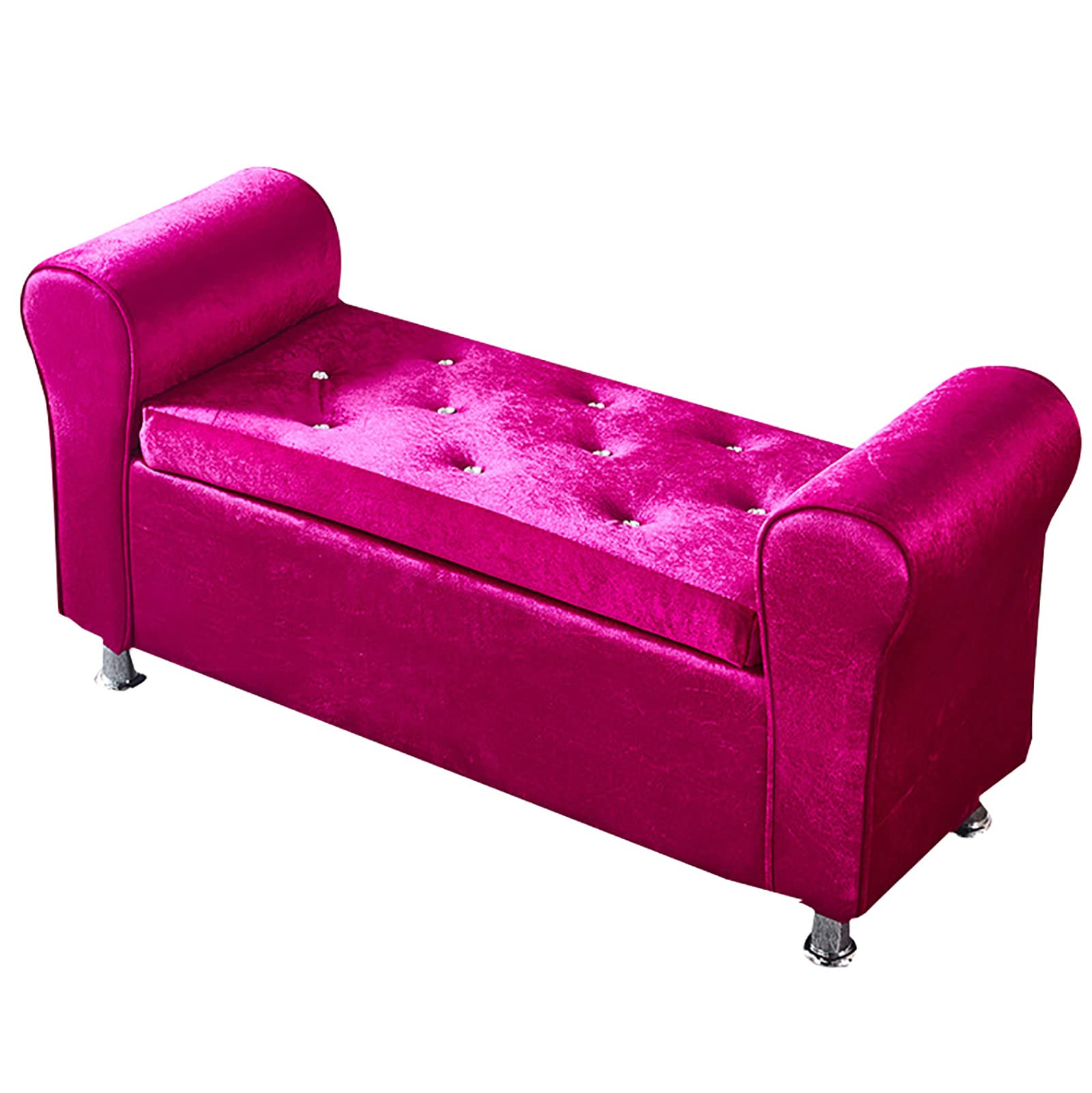 Banc à chaussures d'entrée bleu avec rangement pour un salon moderne