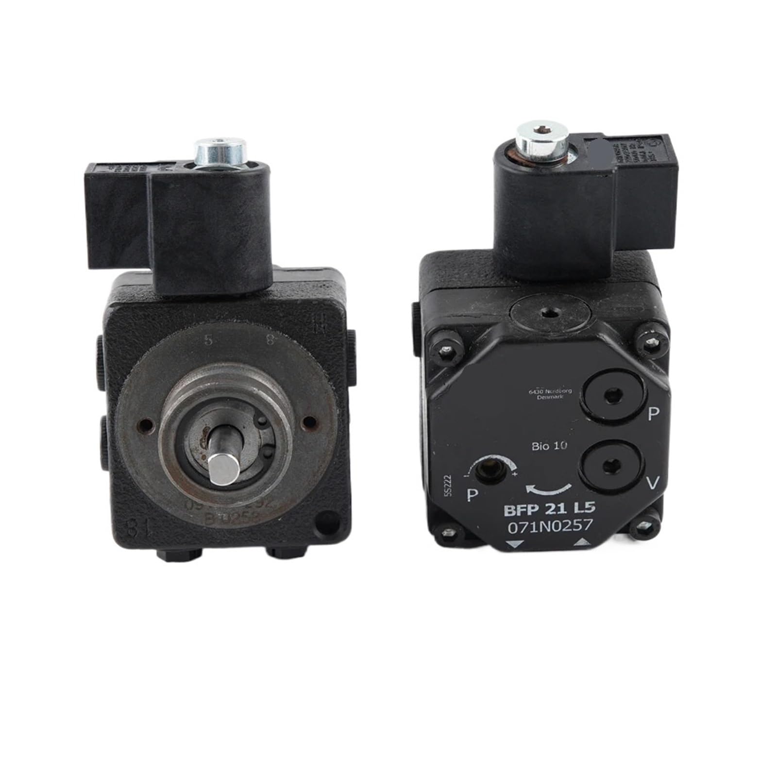 Pompe à huile BFP21L5 Danfoss pour brûleur à mazout avec électrovanne