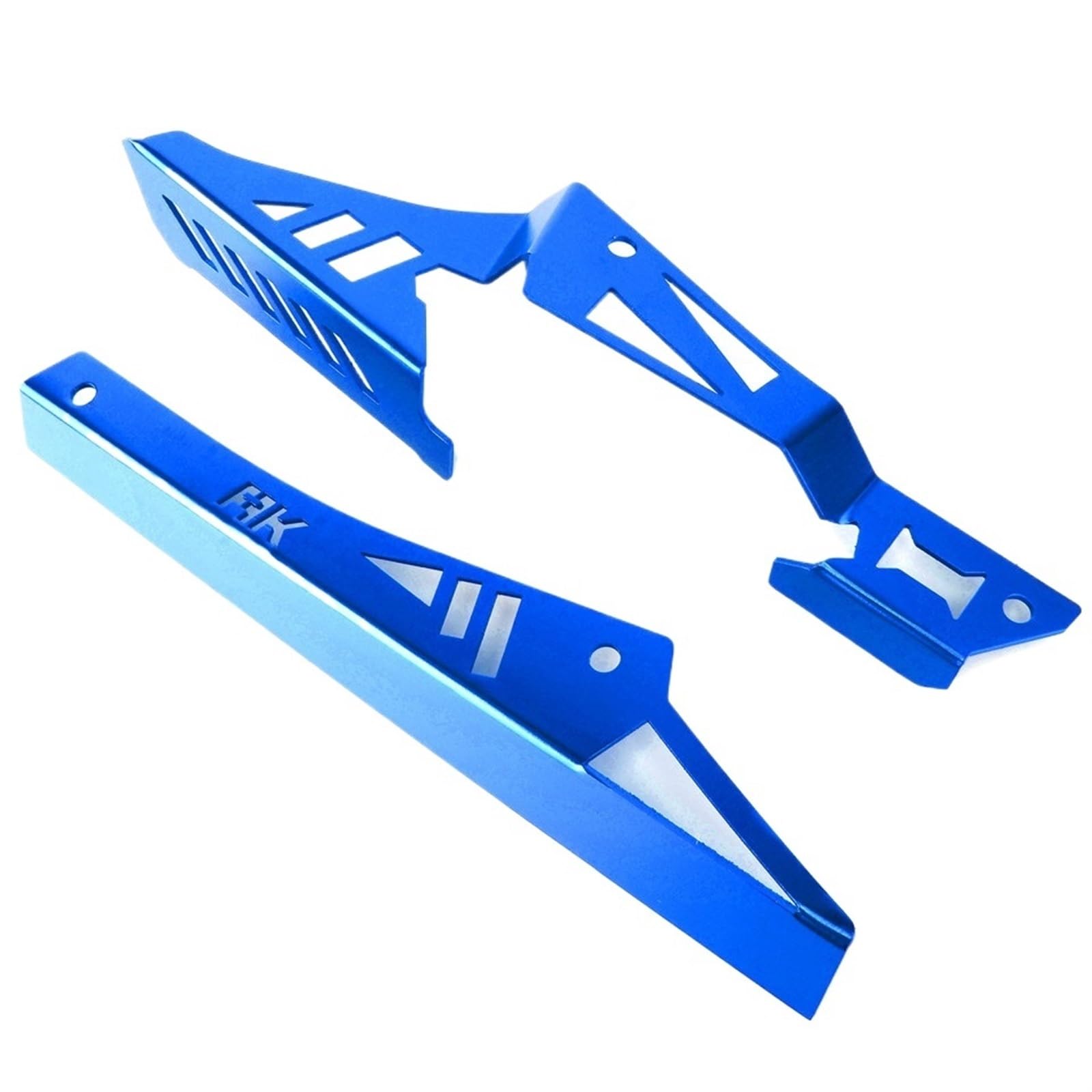 CNC In Alluminio Accessori Moto Catena di Protezione Della Catena Della Copertura Della Cinghia di Protezione Oro Rosso Oro Blu Misura for KYMCO AK550 AK 550 2017-2021(Blue)