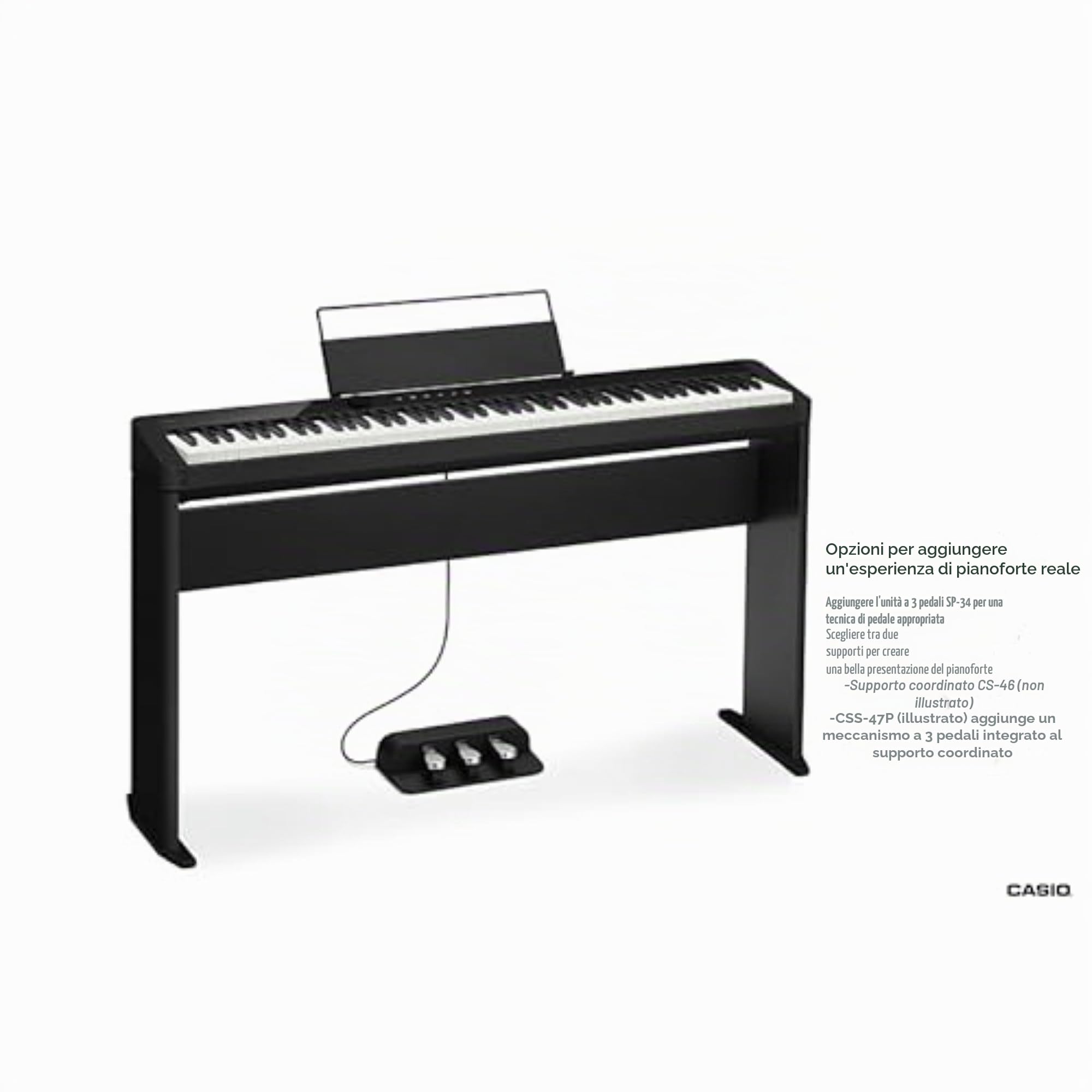 Casio, 88-Key Digital Pianos-Stage (PX-S1100BK)
