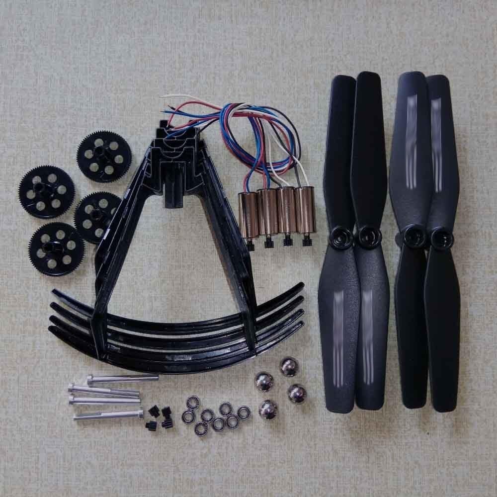Drone RC Quadcopter Piezas de Repuesto de Las Piezas de Repuesto Propeller de la hélice Guardia Etc Set/Fit para VISUO XS812 XS809HW XS809W XS809S Batallas Tiburones(Purple)
