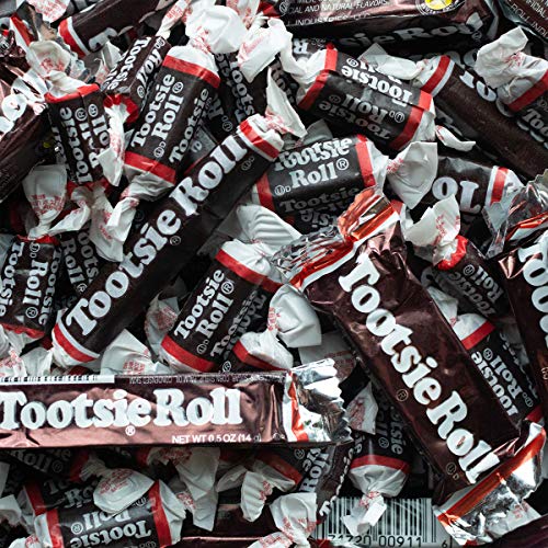 Tootsie Roll Mega Mix, 5 Different Shapes And Sizes Of Classic Chocolatey Tootsie Rolls, 4 Pound #TOP2