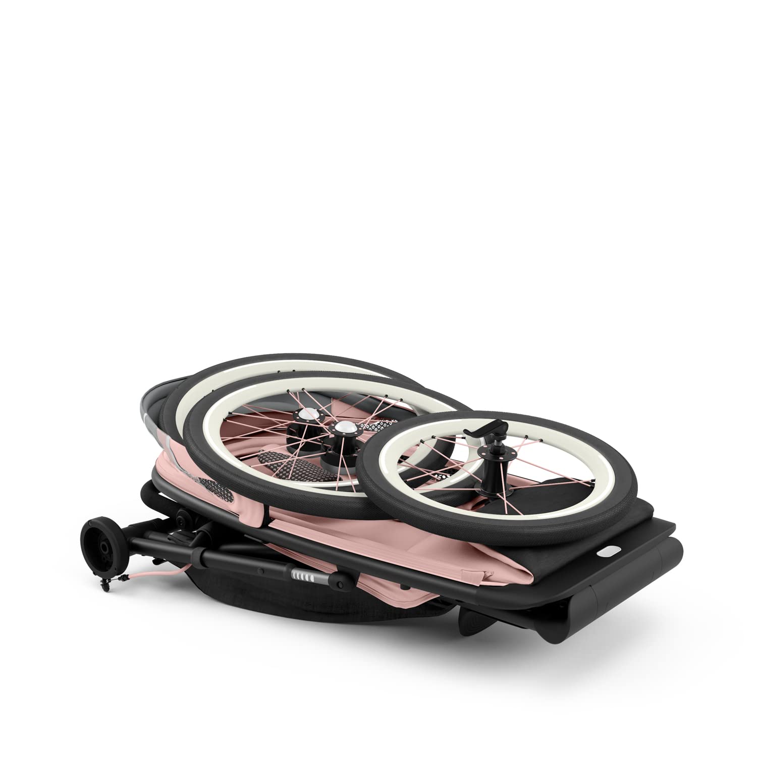 Cybex Rahmen für Jogger-Kinderwagen AVI, Von ca. 6 Monaten - ca. 4 Jahre, Max. 111 cm und 22 kg, Gestell für Multisportwagen, Black/Pink