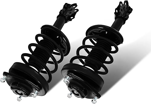 Vista 66 de SCITOO Puntales delanteros completos de resorte para Mercedes-Benz C230 08-09, para Mercedes-Benz C250 10-11, Mercedes-Benz C300 08-11