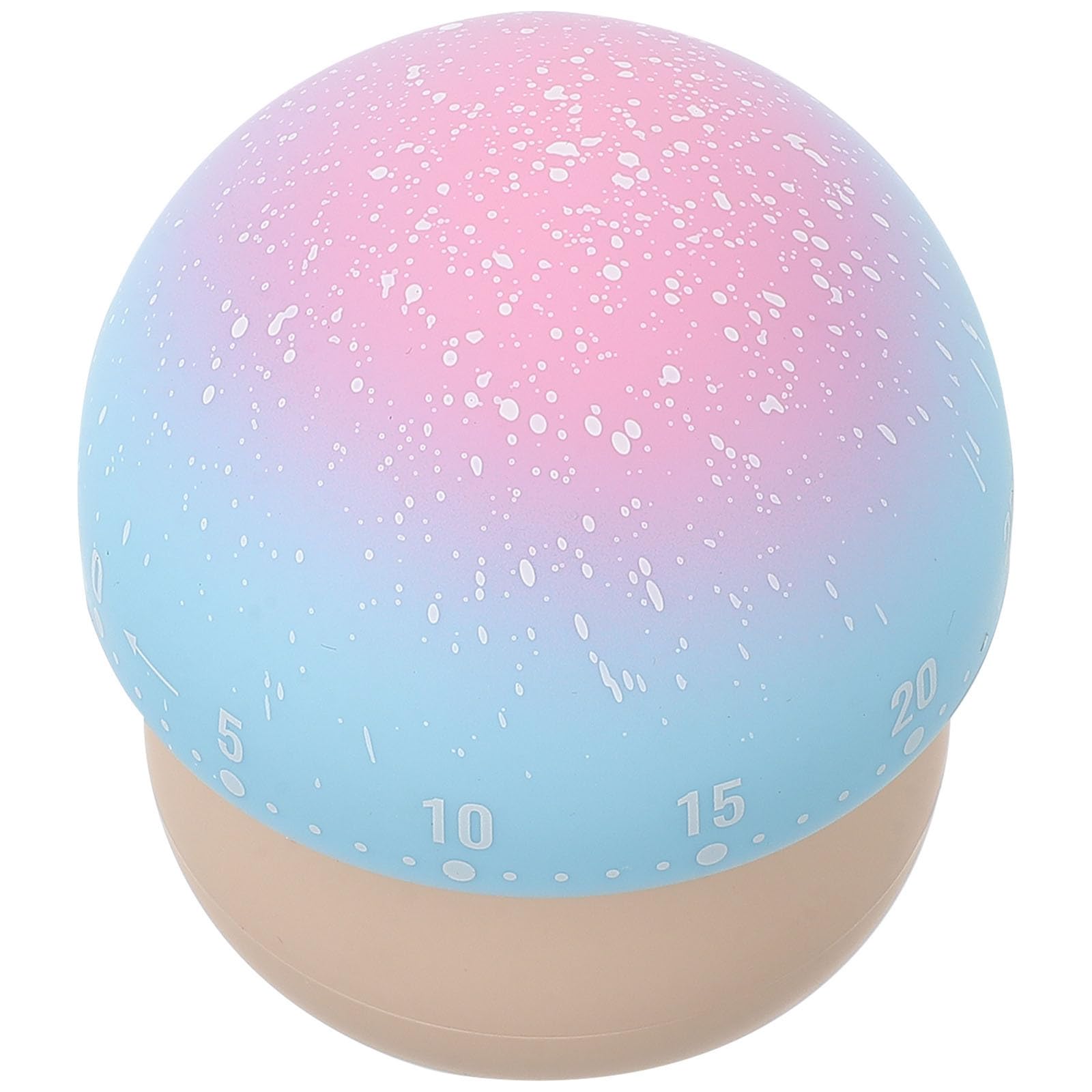 Temporizador de plástico KICHOUSE con alarma mecánica para recetas y actividades infantiles