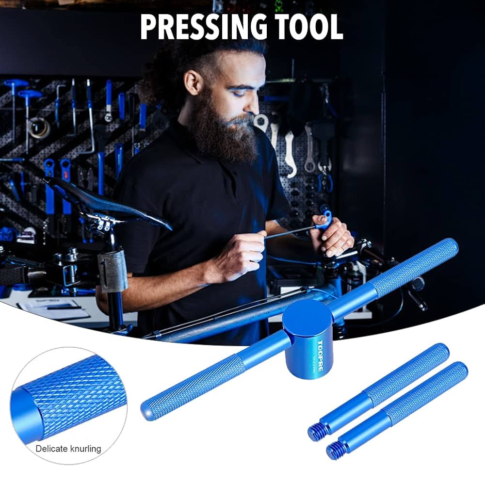 自転車ヘッド圧入工具 Cyclus ヘッドプレス 1\" & 1 1/8\" 自転車ヘッド圧入工具 Cyclus ヘッドプレス 1 & 1 1/8