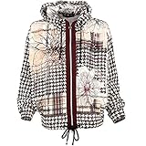 Die modische Sweatjacke von LISA CAMPIONE überzeugt durch den sportiven Schick.