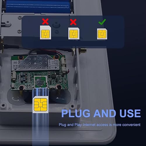 Miniatura 4 de ZJchao 6W Solar Powered LTE Modem Router, 4G WiFi Router with IP66 & Relay Function for Outdoor Camping Farm (#12)