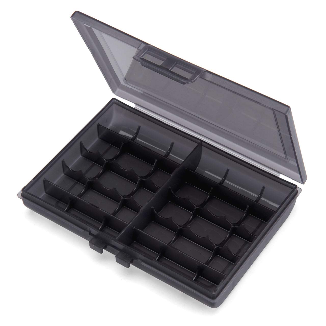 サンワダイレクト 電池ケース 単3電池 単4電池 各最大10本収納 200-BT005BK商品画像