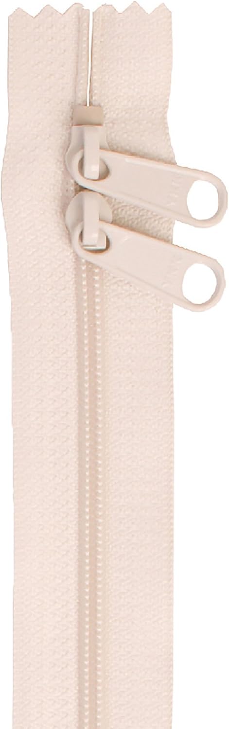 Handbag Zippers, 30" Double Slide-Wild Plum