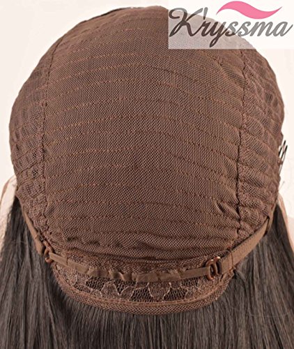 K'ryssma Fashion Long Ombre Purple Wavy Wigs for