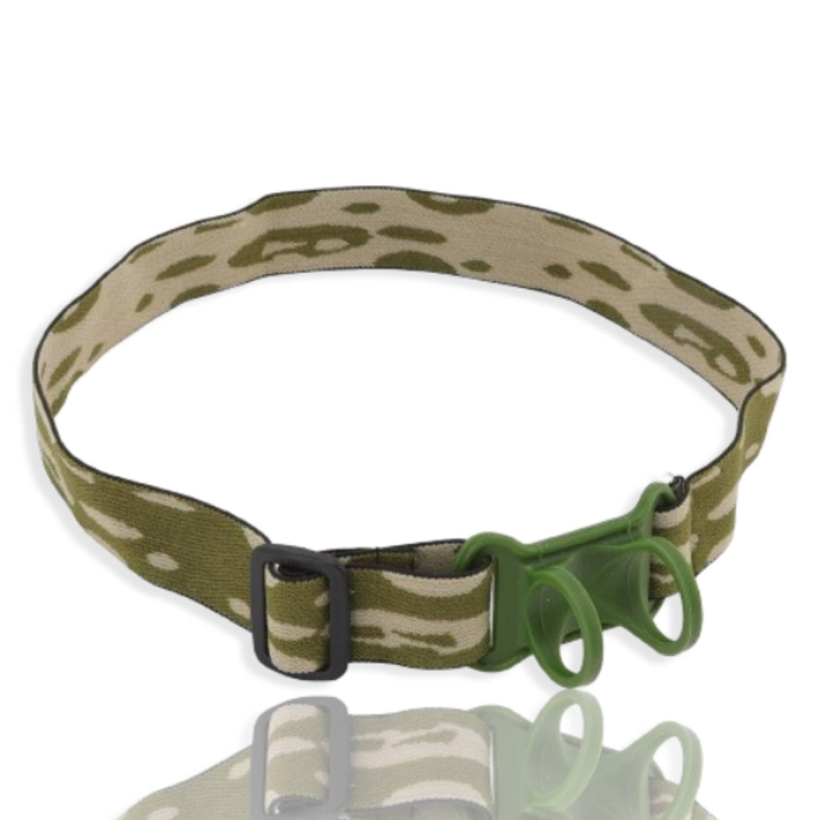 Jwthee Headlamp Strap, Elastic Headlamp Strap Replacement Headlamp Holder Outdoor Riding Adjustable Headband for 22 to 32mm Diameter Torches