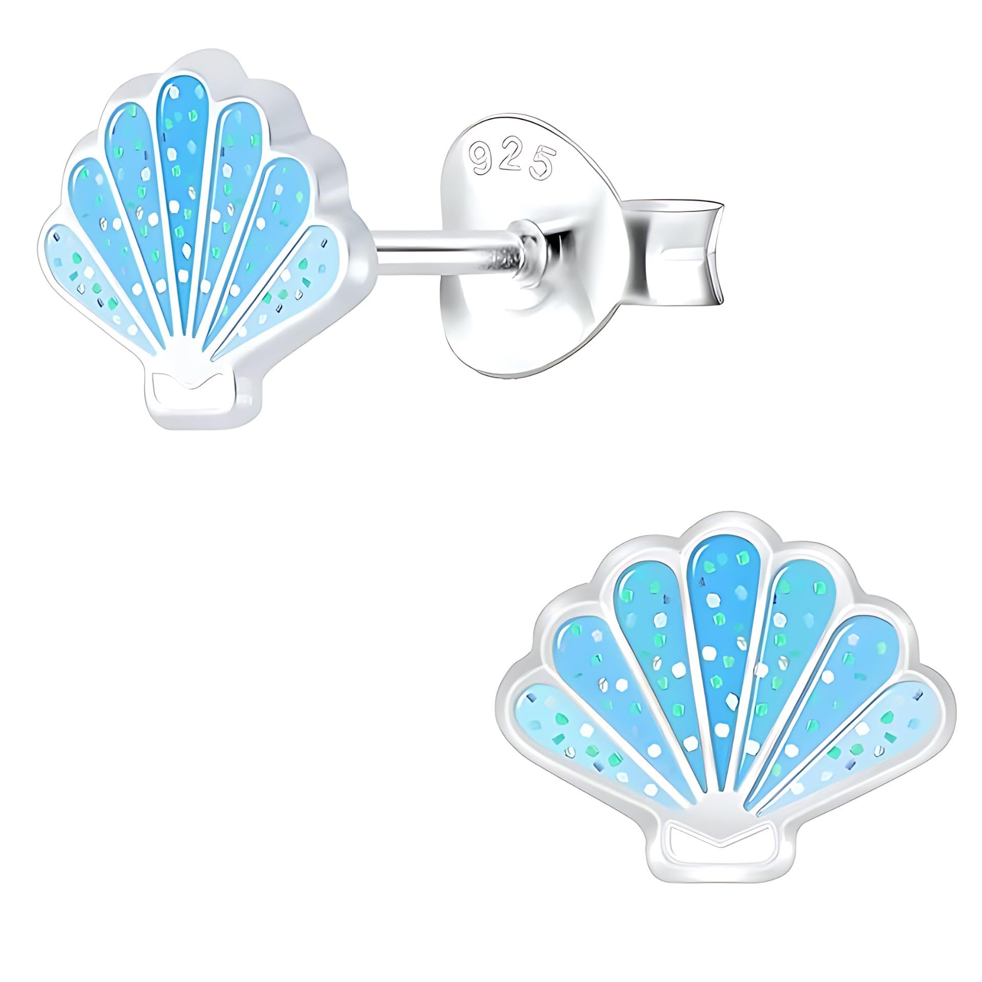 Aww So Cute 925 Sterling Silver Hypoallergenic Shell Stud Earrings for Babies, Kids & Girls | Diwali Gift/Birthday Gift | Comes in a Gift Box | 925 Stamped with Certificate of Authenticity | ER1727 (B083XZWR1D) Amazon Price History, Amazon Price Tracker