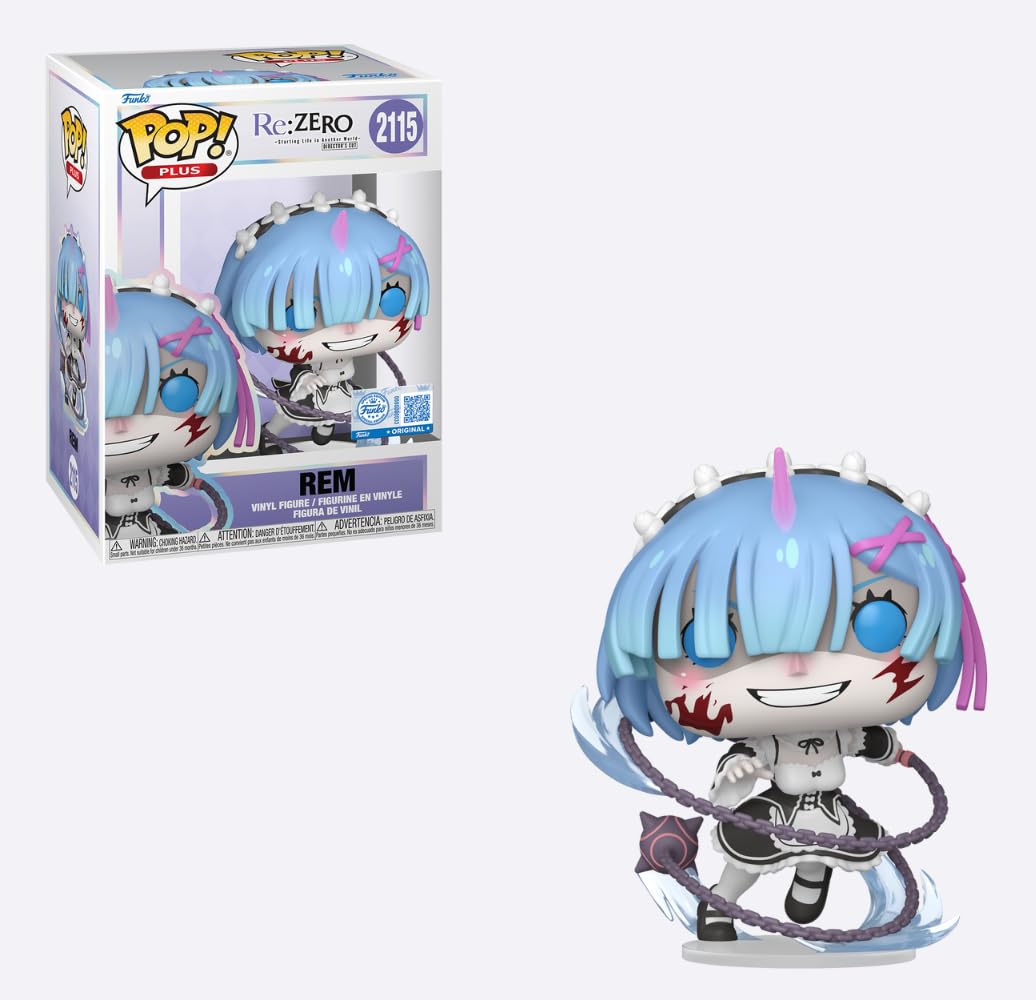Funko Re:Zero − Starting Life in Another World Rem with Morningstar Exclusive Pop Plus Vinyl Figure 2115