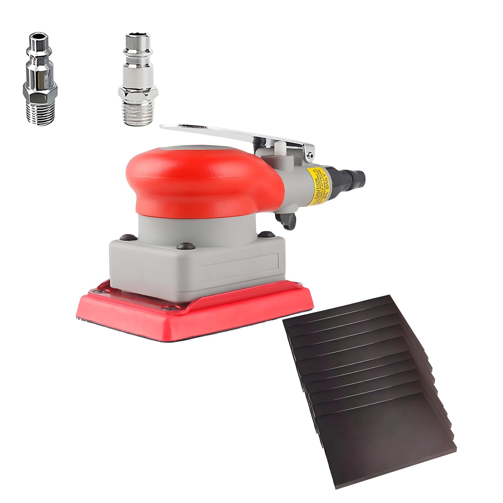 12000RPM Air Operated Sander Random Orbital Sander Ergonomic Grip and Low Noise Operations Random Orbital Sanders