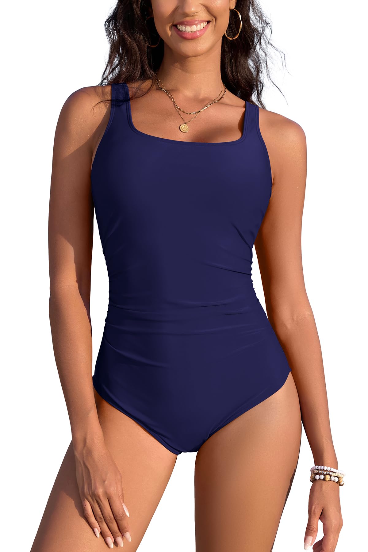 SHEKINI Push Up Bañador de Una Pieza para Mujer Traje de baño de Una Pieza con Aros Bañador Mujer Sexy Global Recycled Standard Global Recycled Standard Global Recycled Standard