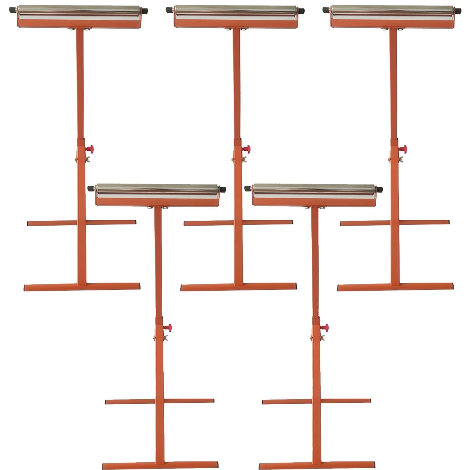 Light-Duty Roller Stand/Adjustable Height Tool Stand - 24-41in, 1 3 5 Pack Super Duty Conveyor Feed Stand for Warehouses/Factorie/DIY Projects/Woodworking(5pcs)