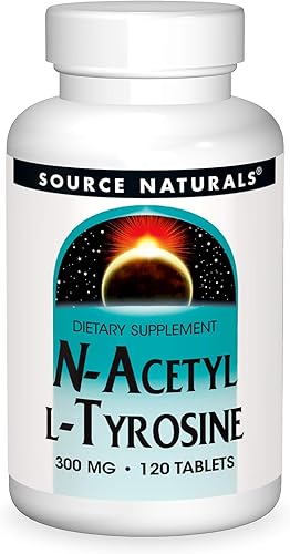 Miniatura 5 de Source Naturals N-Acetyl L-Tirosina Suplemento Dietético - 60 Tabletas