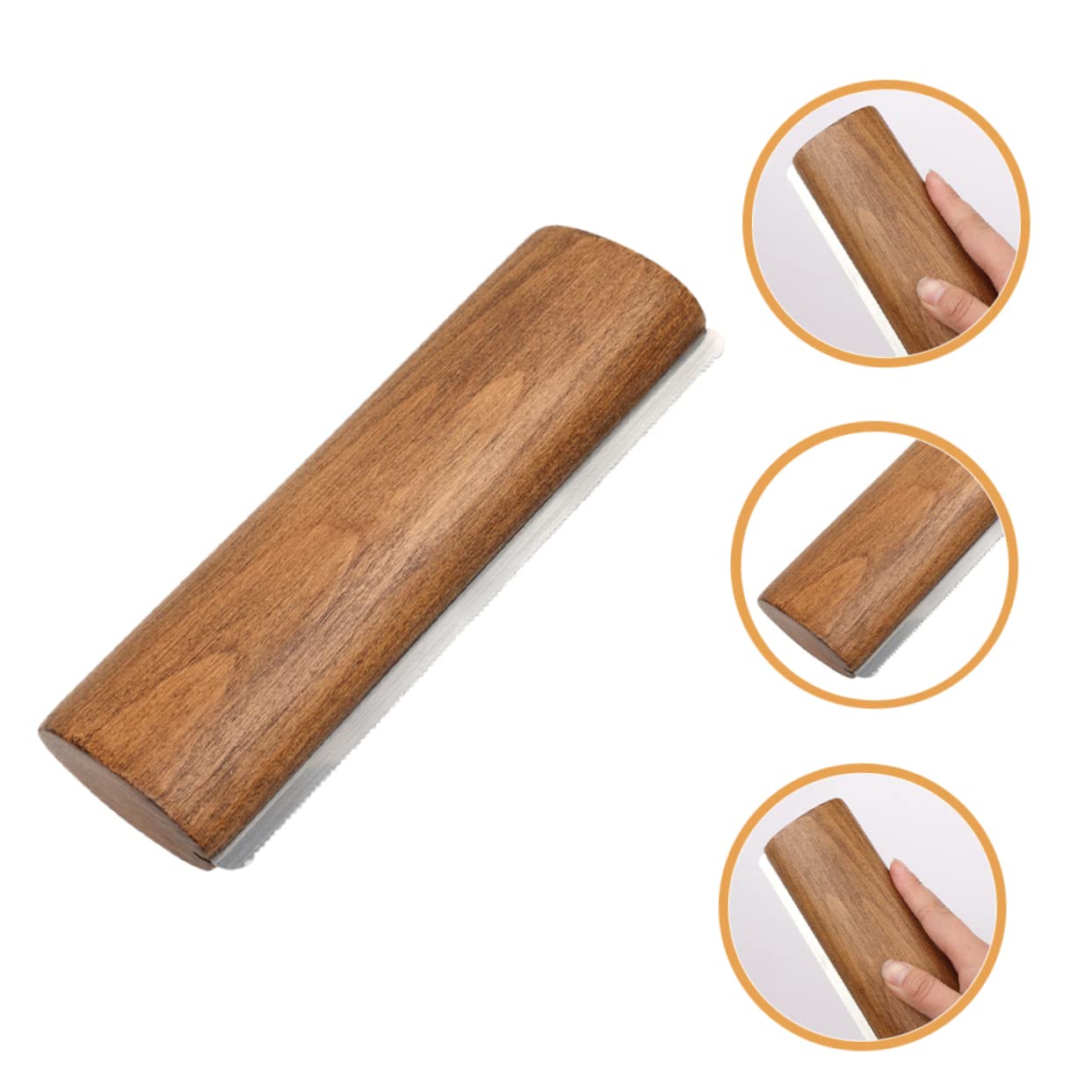 Mipcase Pferdepflegebürste mit Metallklingen 20cm Effektiver Pferdehaarentferner zur Fellpflege und Stoffwechselförderung Leicht zu Benutzen im Stall