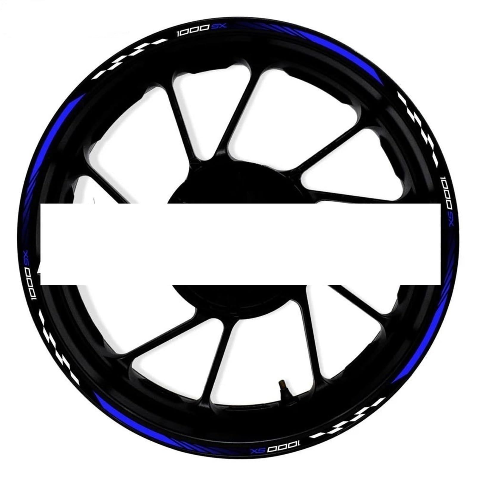 Motorcycle Wheel Stickers for Kawasaki for Z1000SX for Z-1000SX Motorbike