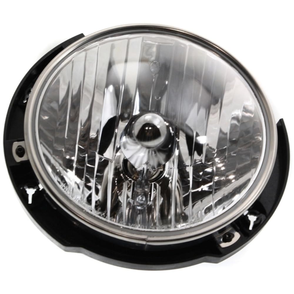 Amazon.com: BLINGEDITION Headlight Halogen Right Side Clear Lens W 