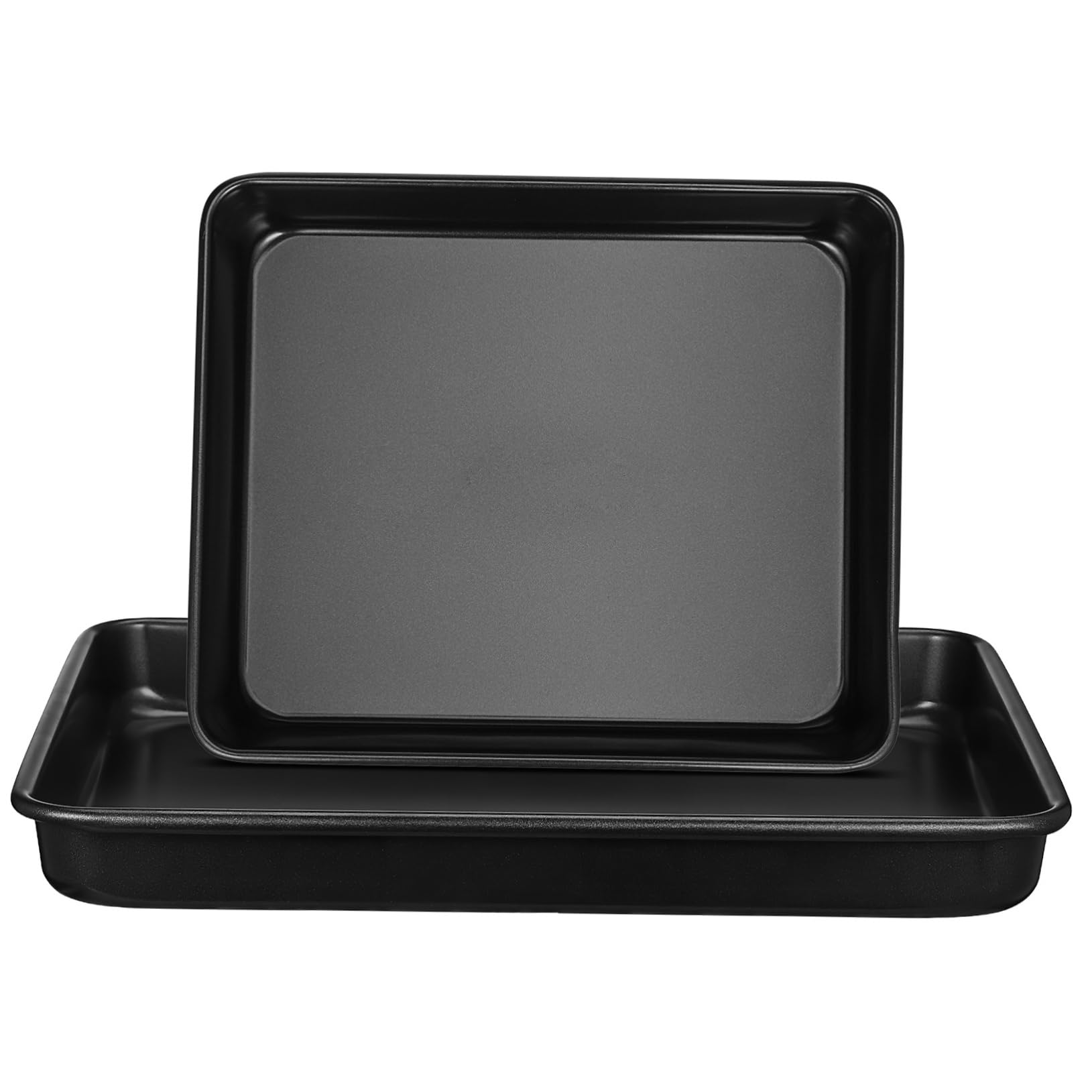 2piezas Bandeja Para Horno Tostador Acero Inoxidable Antiadherente Hornear Asar