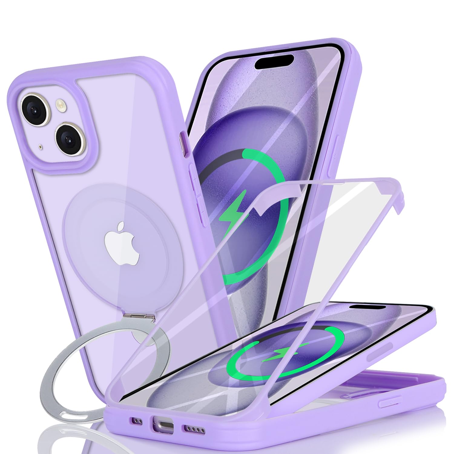 ✨iPhone13 iPhone14 ケース MagSafe対応 パープル 紫 Amazon.com: Cavor for iPhone 13/14 Case,Compatible with Magsafe