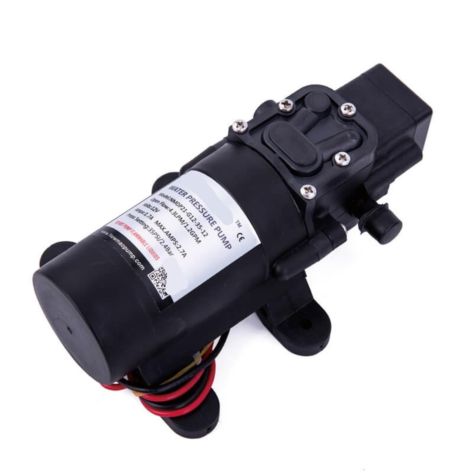 Pompe à membrane 70 PSI eau douce CC 12 V 24 V camping-car