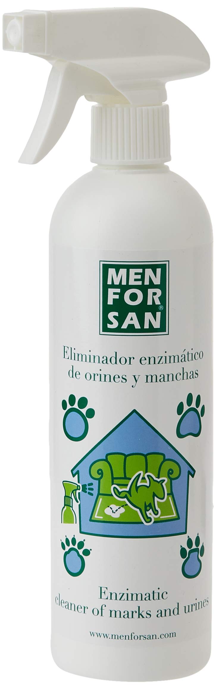ELIMINADOR enzimático de orines y manchas mascotas 500 ml