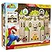 Nintendo- Super Mario Bros, Castillo Bowser Deluxe Playset Grande con Figura exclsuvia...