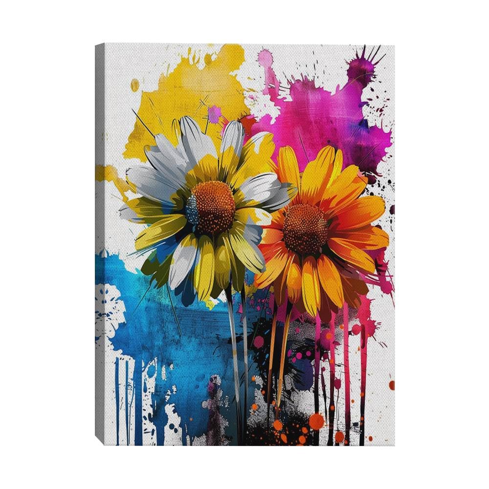 Amazon.com: ParagonDecor Daisies in a Sunny Meadow Flowers