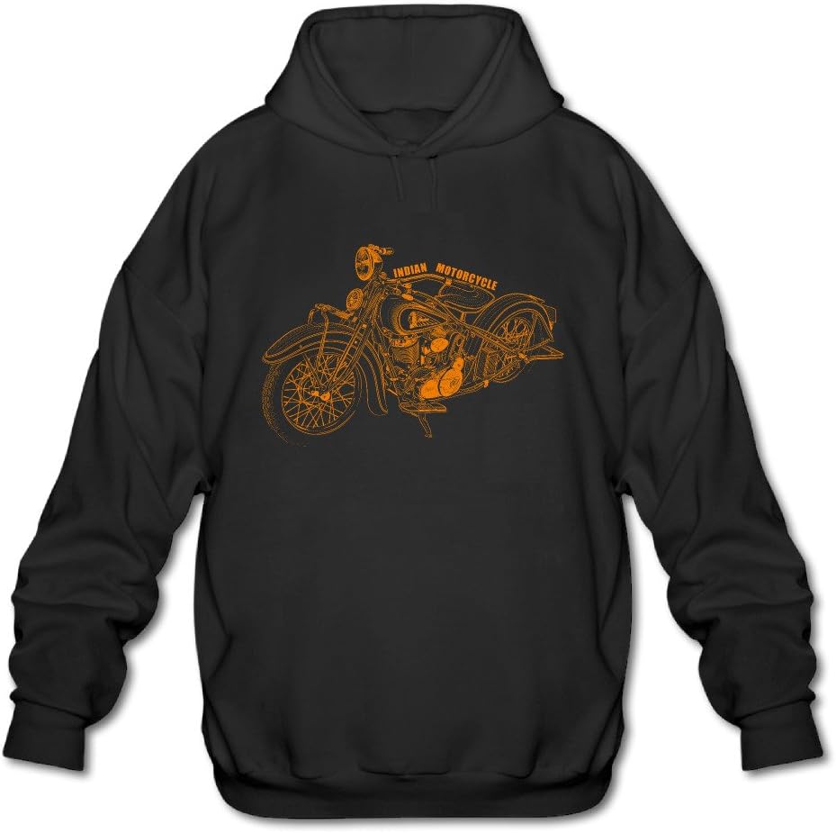 Indian Motorcycle Shop886 Male T Shirt Casual Sweatshirt Black Apparel