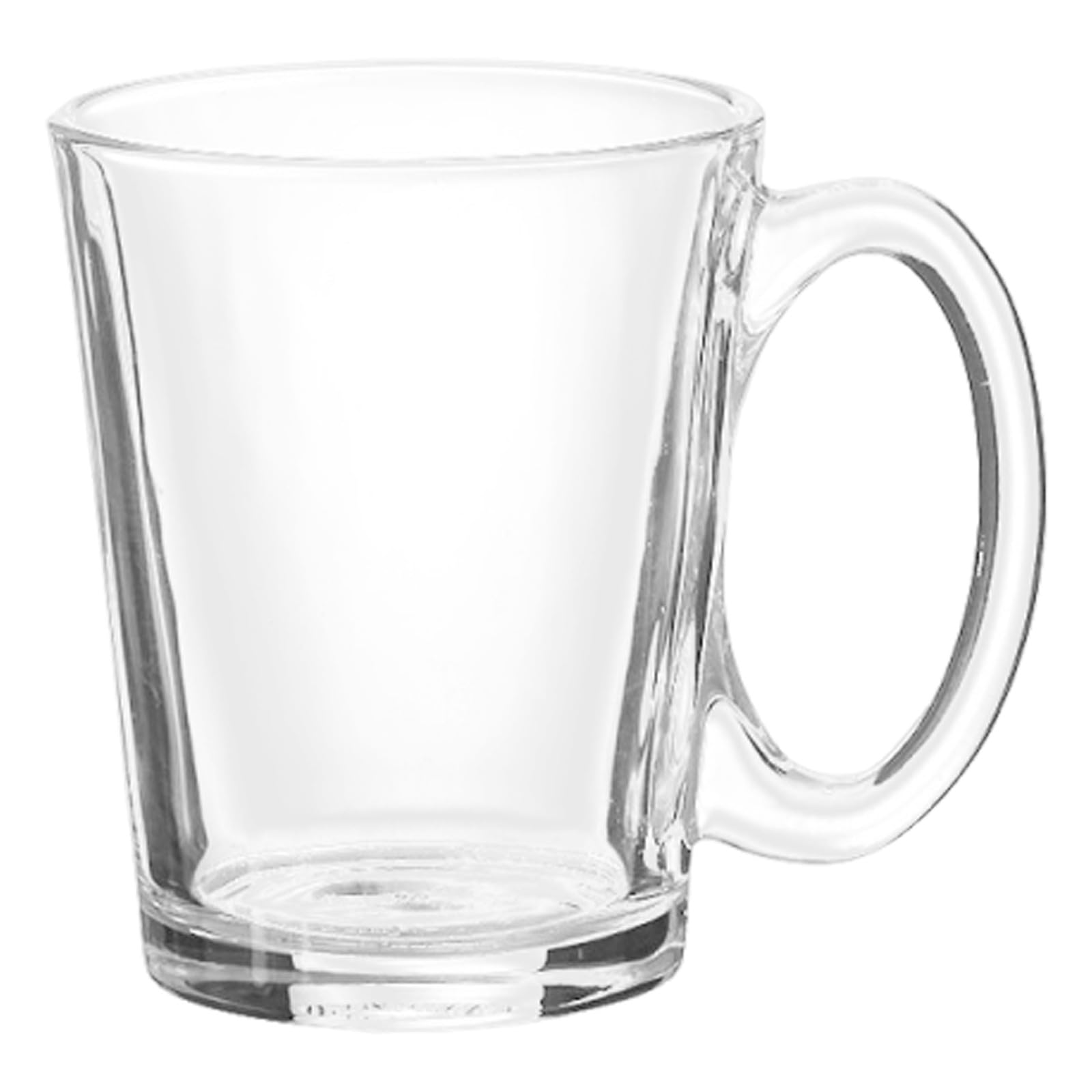 Vasos de cerveza con asa OUNONA, taza de vidrio portátil de 300ml para café frío y cóctel