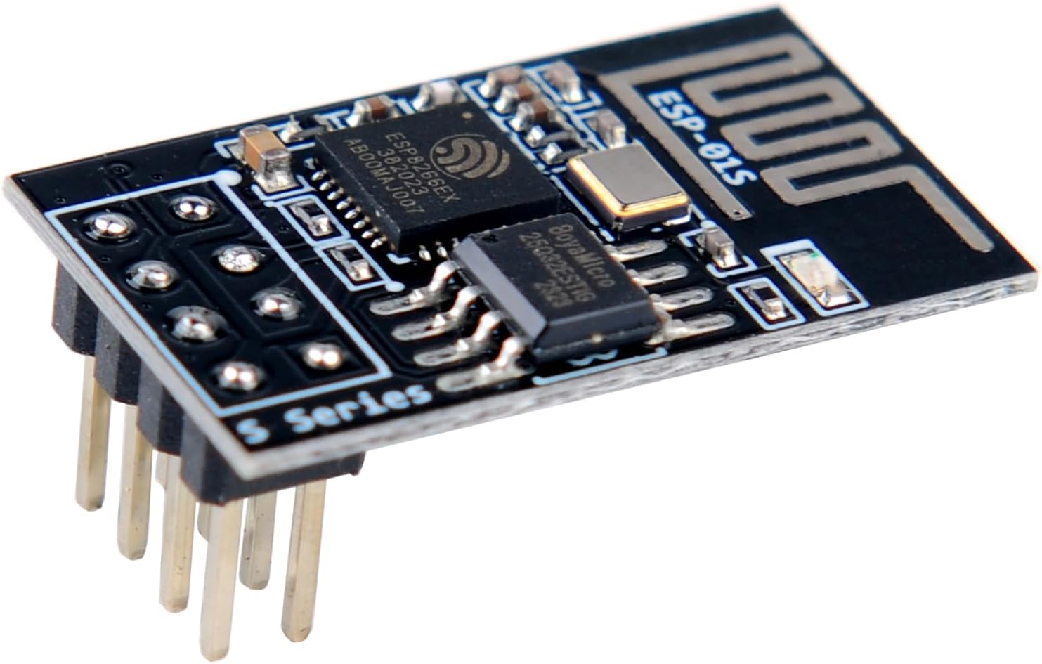 DIYmall ESP8266 ESP-01S WiFi Serial Transceiver Module with 4MB Flash