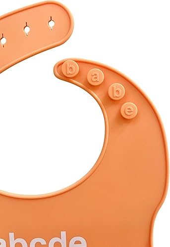 Miniatura 3 de Denver James Baberos de alimentación de silicona  Apto para lavavajillas. Resistente al agua. Ajustable.