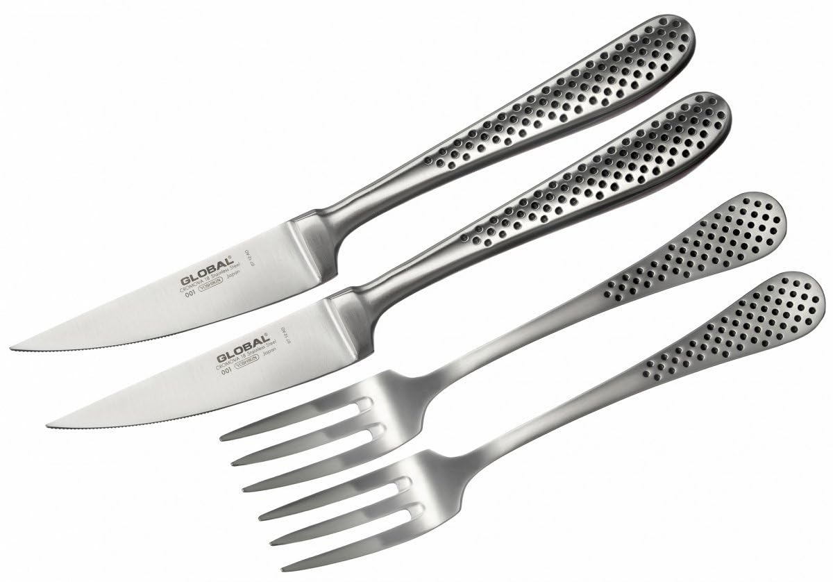 Set de couverts à steak Global pour réussir vos dîners et barbecues