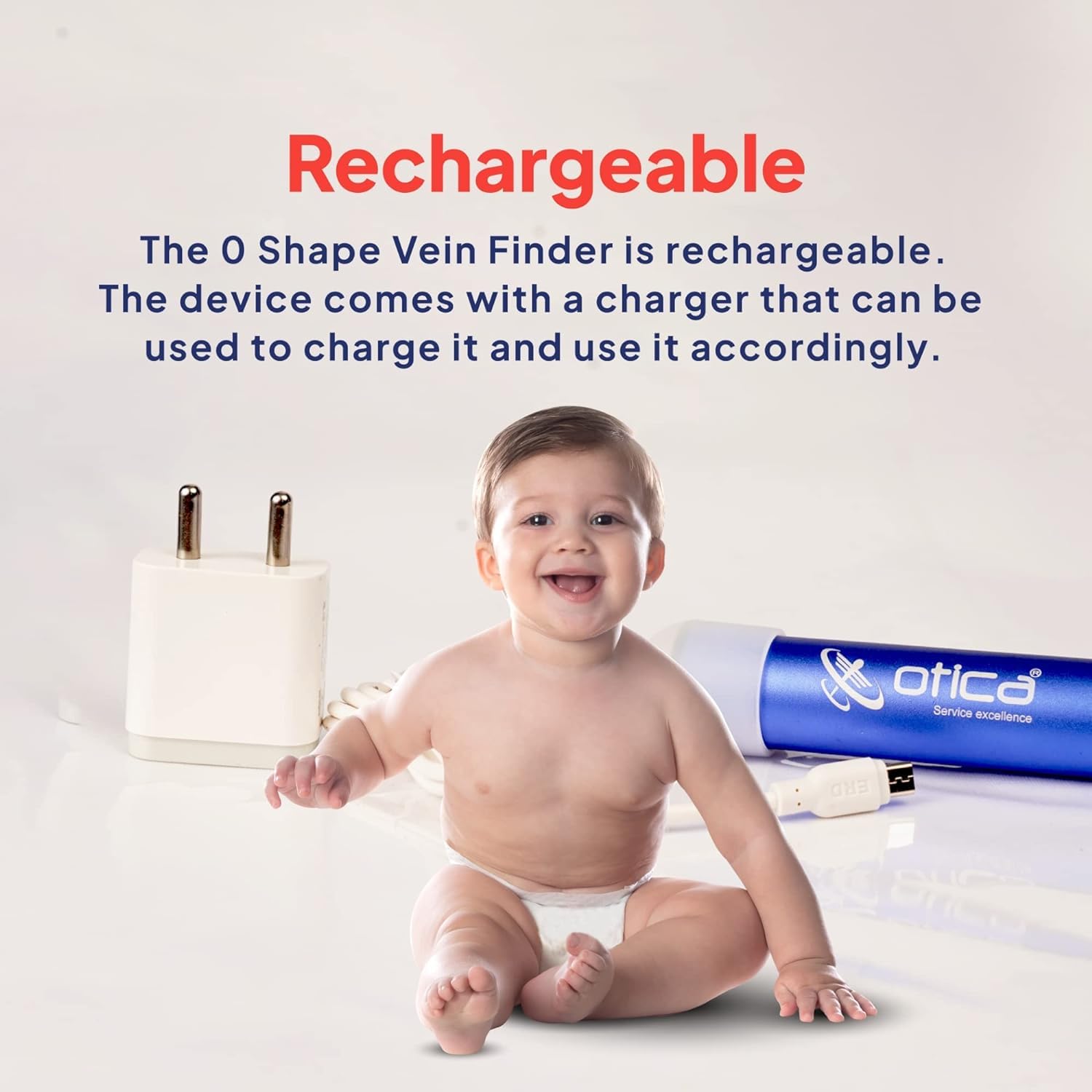 OTICA Pediatric LED O Shape Vein Finder OTICA Pediatric LED O Shape Vein Finder