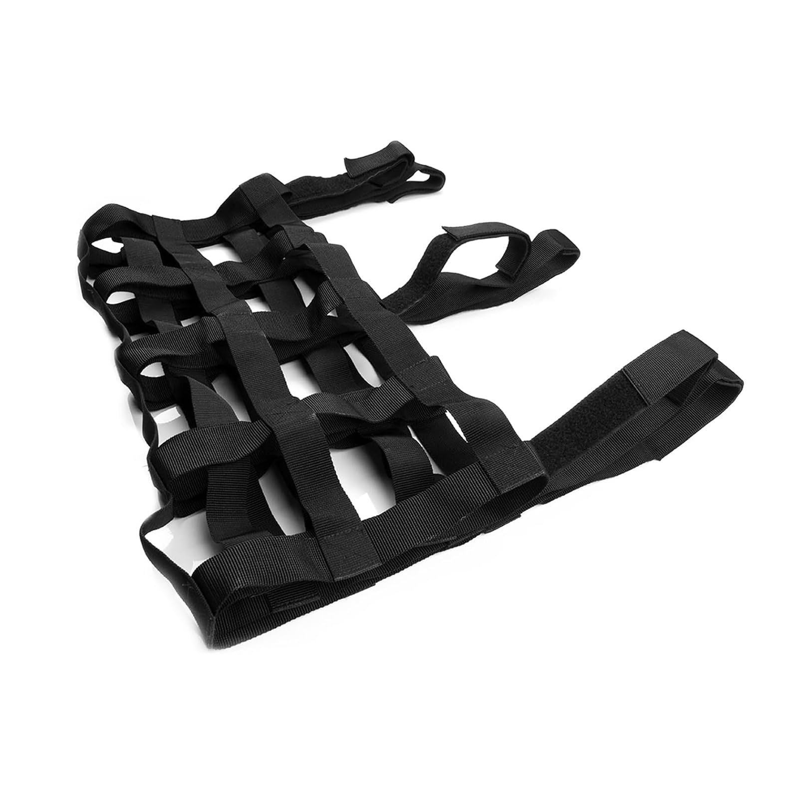 Hebenetz - Reißfester Frachthebesack, Netzhängematten-Frachtnetzabdeckung, Elastische LKW-Ladeflächen-Sicherheitsgurte, Dehnbares Elastisches Ladungssicherungsnetz(1.5 X 1.5M/Mesh 10cm/Load 300kg)