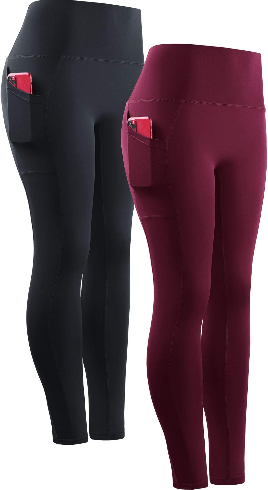 NELEUSwomens Leggings Compression Pants (pack of 3)