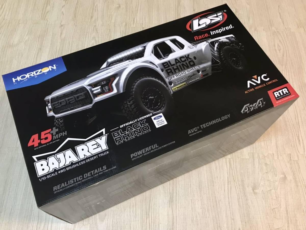 Amazon.co.jp: Losi Baja Rey 1/10 F150 ラプター RTR ブラシレス